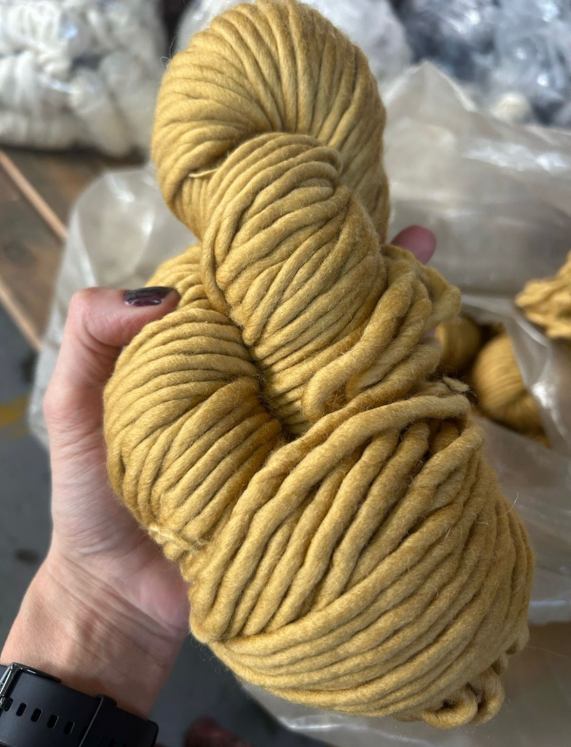 Merino Wool - Mustard