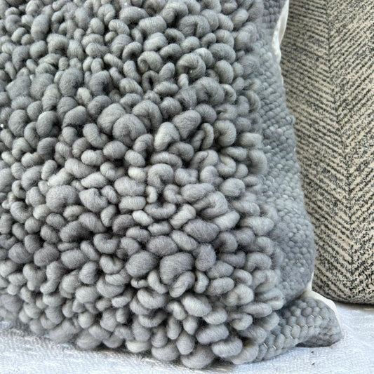 Knox Cushion Cover Grey